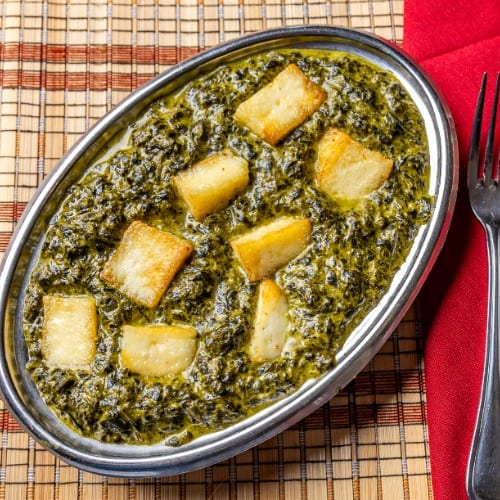 Saag Paneer.