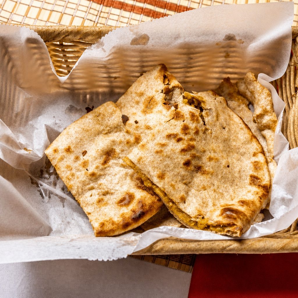 Aloo Paratha.