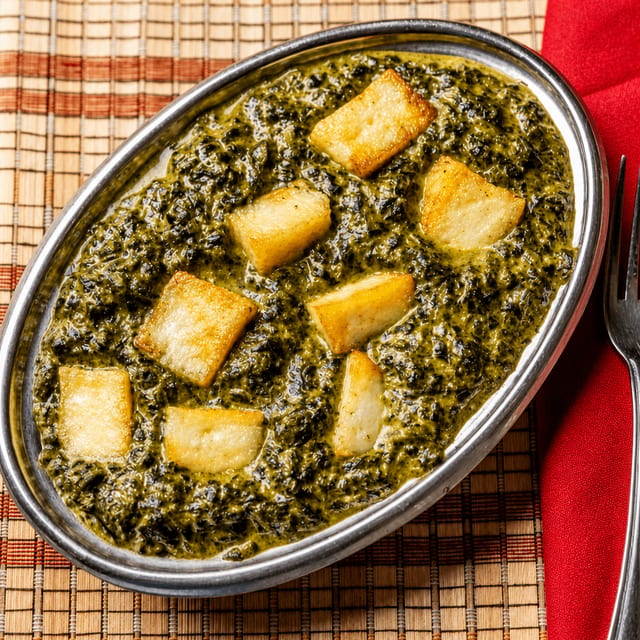 Saag Paneer.