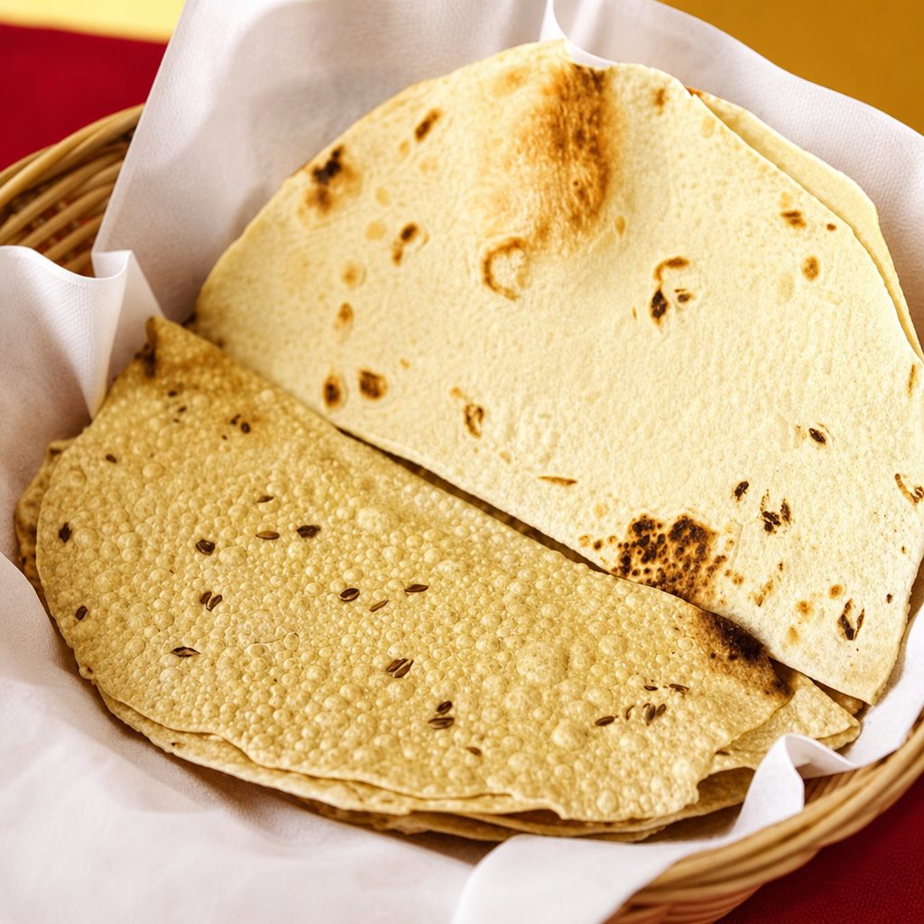 Papadum.