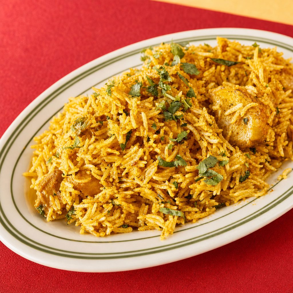 Chicken Biryani.